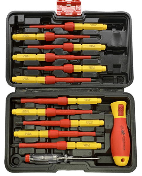 Set de Perilleros Aislados 1000V 13 Piezas