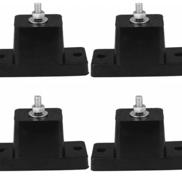 Soporte de Goma Antivibración para Aire Acondicionado y Equipos | Base Resistente de Alta Durabilidad